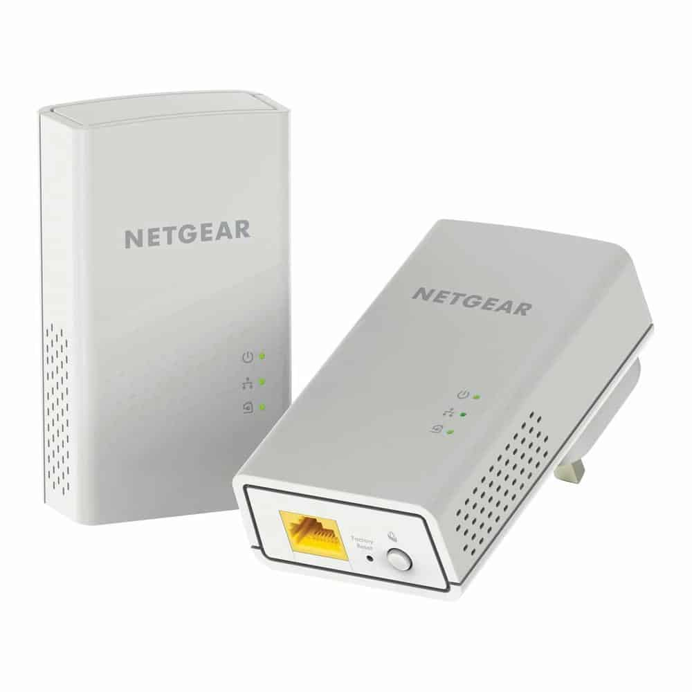 Gigabit Mains Powerline Homeplug from Netgear PL1000-100UKS